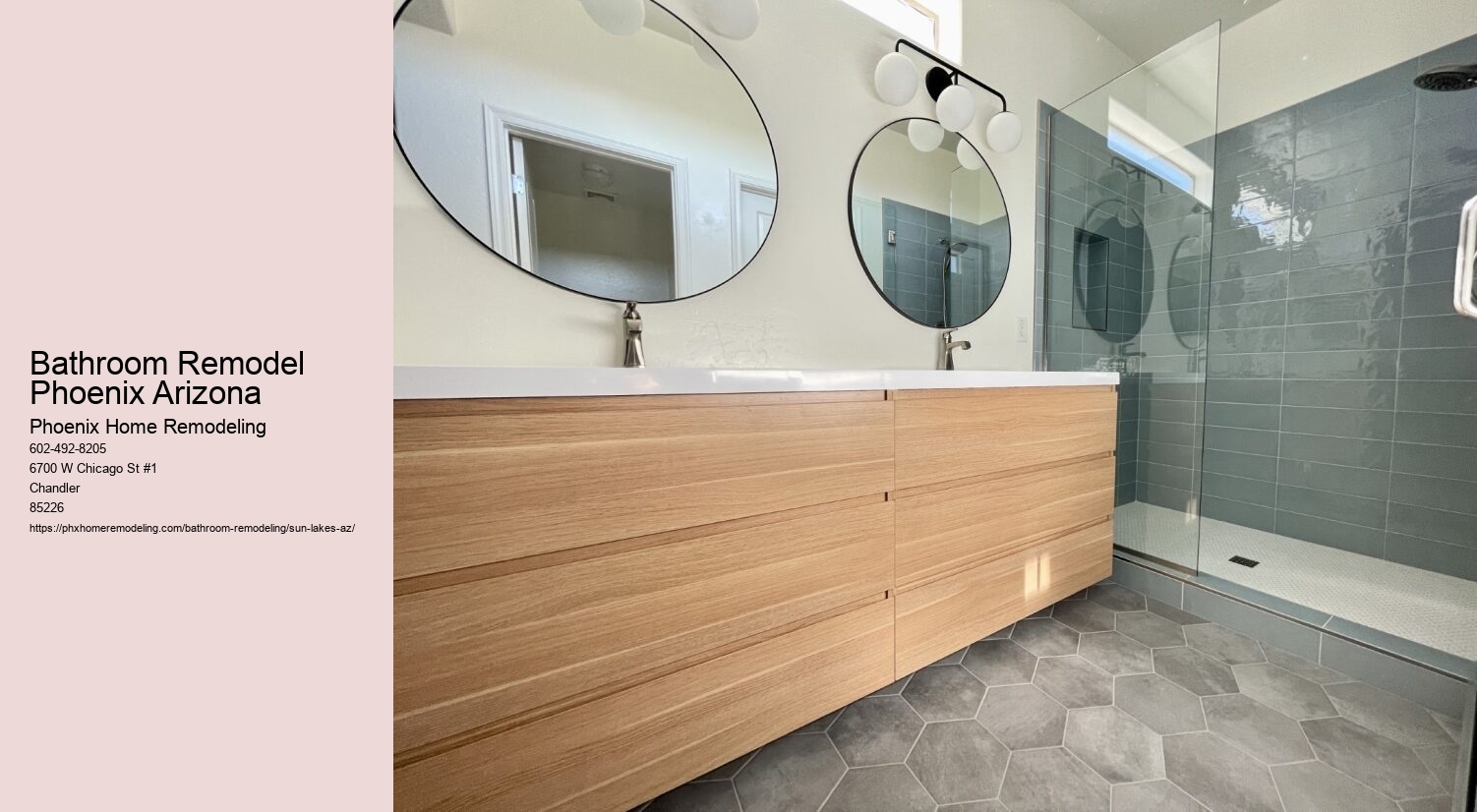 Bathroom Remodel Phoenix Arizona