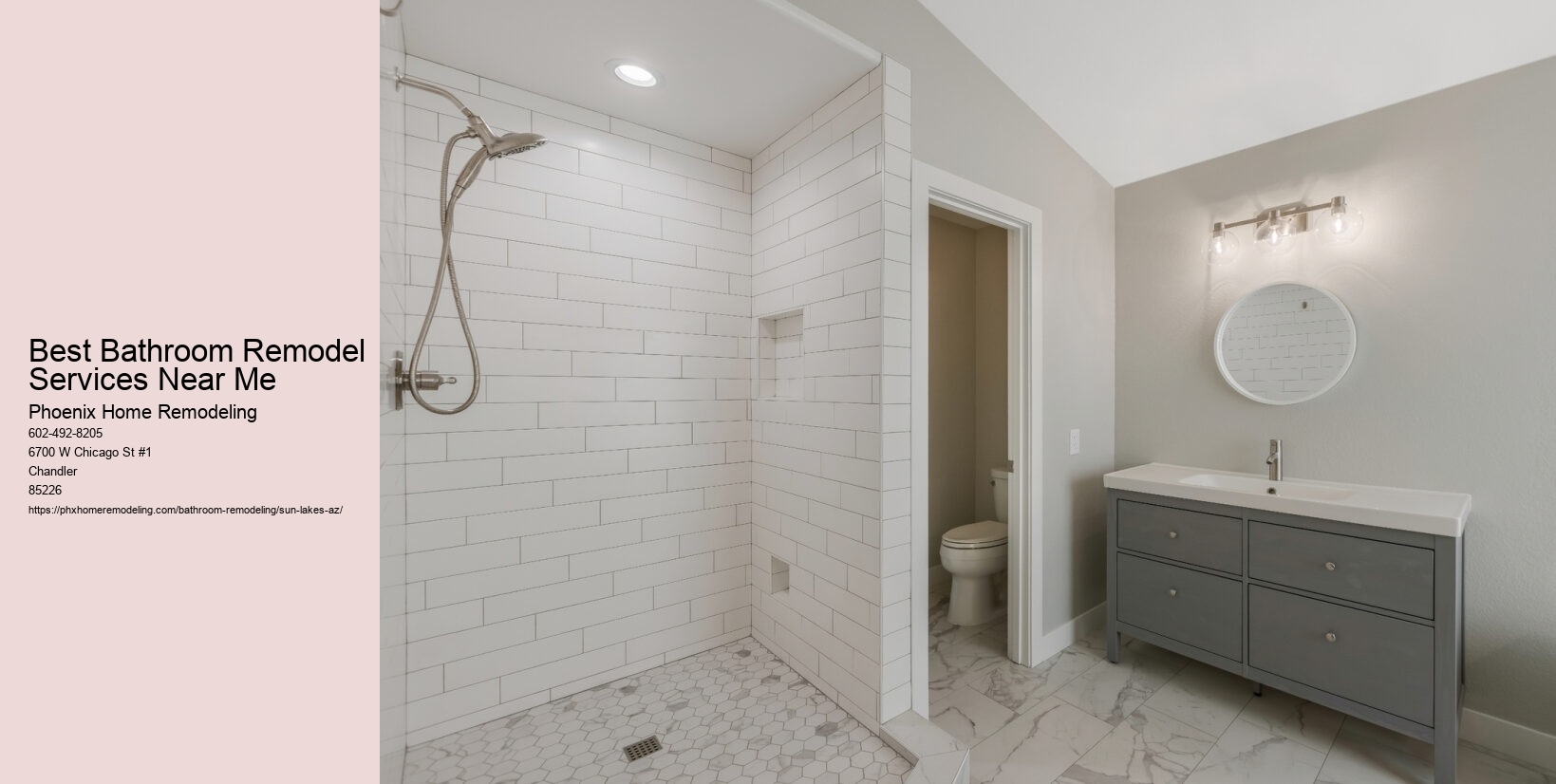 Best Bathroom Remodel Services Near Me