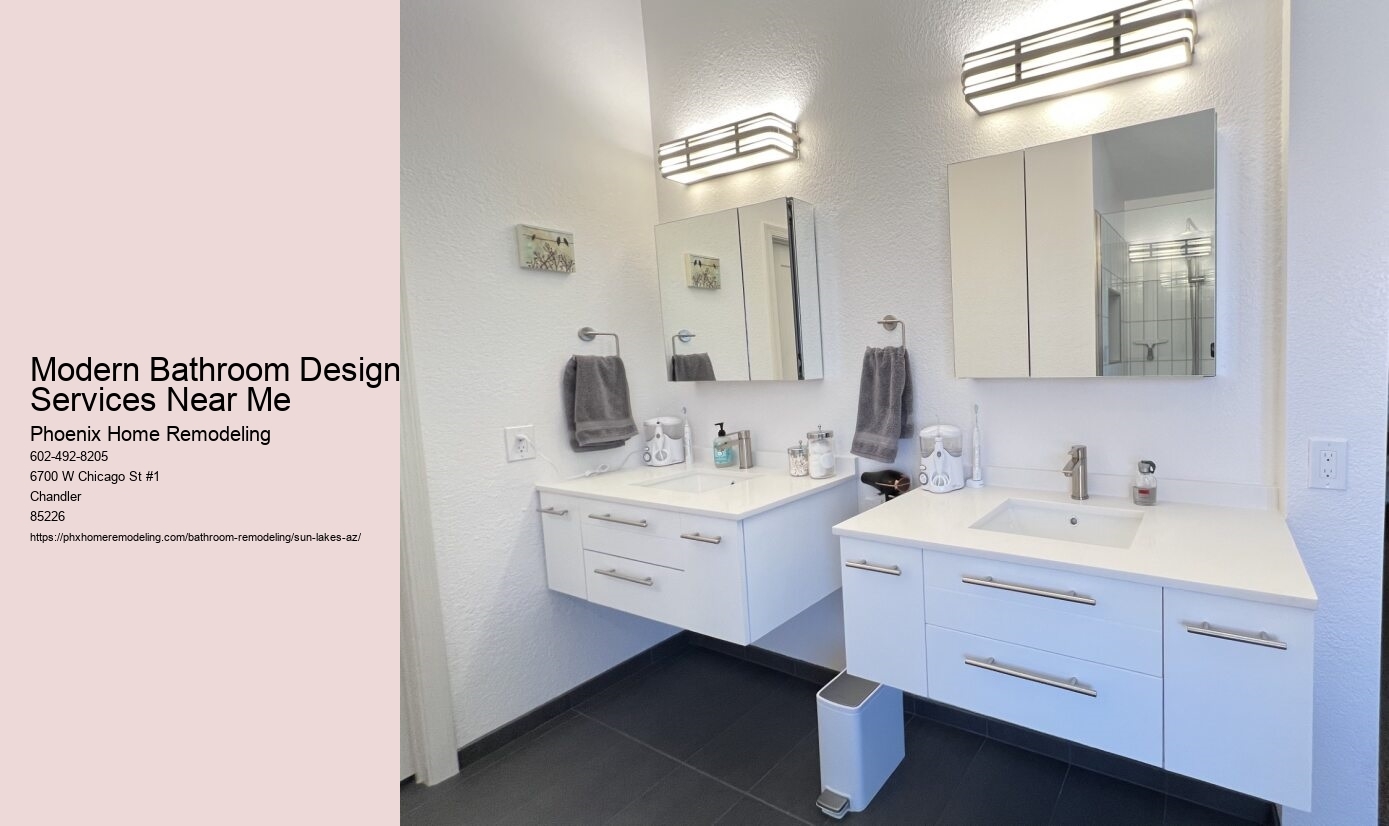 Modern Bathroom Design Services Near Me